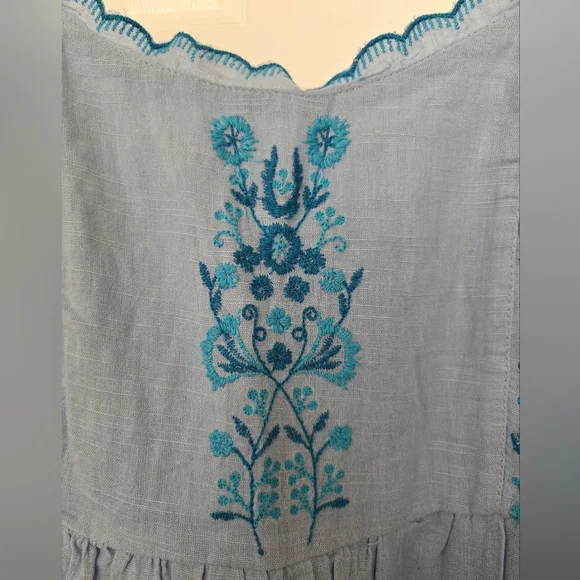 UO "Hanna" Emboidered Dress, M - Picture 7 of 13